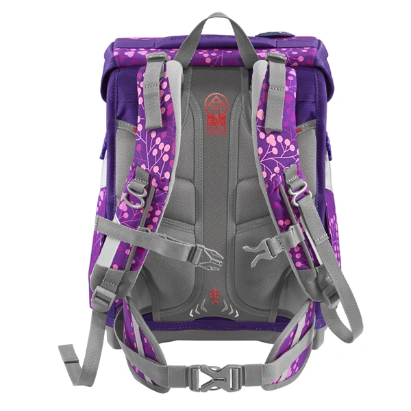 Školní aktovka Step by Step SPACE SHINE, Butterfly Night Ina - 5 dílný set, AGR certifikát