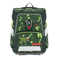 Školní aktovka Step by Step SPACE SHINE, Dino Night Tyro - 5 dílný set, AGR certifikát