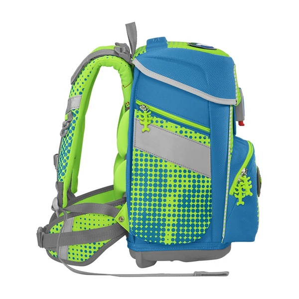 Školní aktovka Step by Step SPACE NEON, Race Car Chuck - 5 dílný set, AGR certifikát