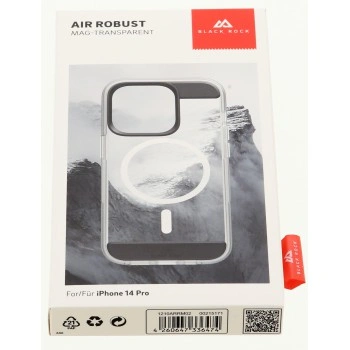 Black Rock Mag Air Protection, kryt pro Apple iPhone 14 Pro, MagSafe kompatibilní