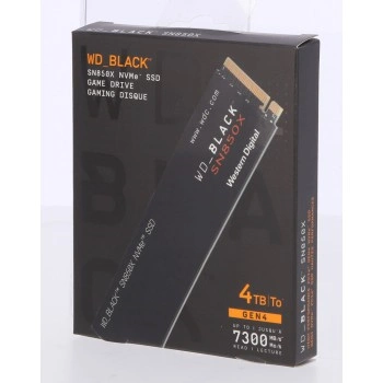 WD BLACK SN850X PCIe Gen 4 Gaming SSD 4 TB