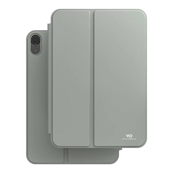 White Diamonds Folio, pouzdro pre Apple iPad Mini (2019/2020/2021), šalvějově zelené