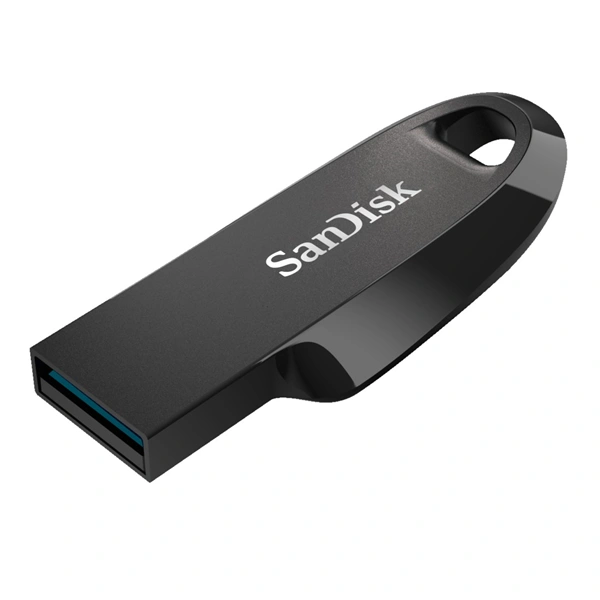 SanDisk Ultra Curve Flash Drive, 64 GB, USB 3.2