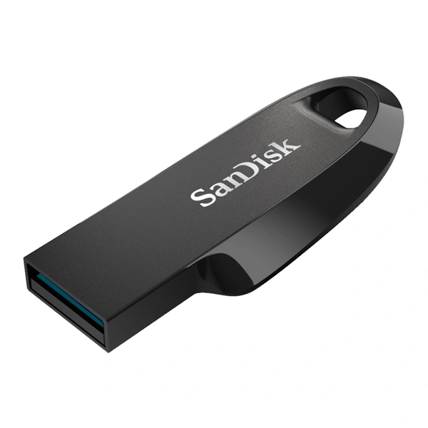SanDisk Ultra Curve Flash Drive, 128 GB, USB 3.2