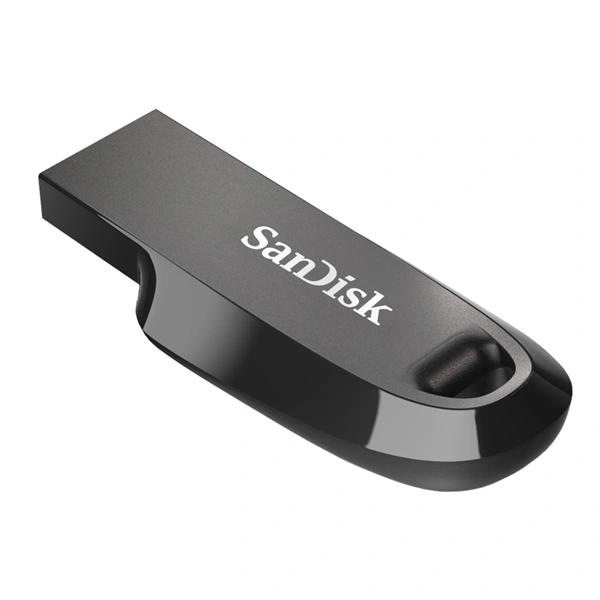 SanDisk Ultra Curve Flash Drive, 128 GB, USB 3.2