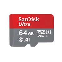 SanDisk Ultra microSDXC 64 GB + SD Adapter 140 MB/s  A1 Class 10 UHS-I