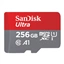 SanDisk Ultra microSDXC 256 GB + SD Adapter 150 MB/s  A1 Class 10 UHS-I