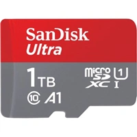 SanDisk Ultra microSDXC 1TB + SD Adapter 150 MB/s  A1 Class 10 UHS-I