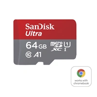 SanDisk Ultra microSDXC card for Chromebooks 64 GB, 140 MB/s, UHS-I, s adaptérem