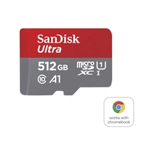 SanDisk Ultra microSDXC card for Chromebooks 512 GB, 150 MB/s, UHS-I, s adaptérem