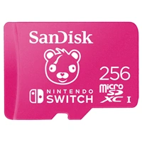 SanDisk Nintendo MicroSD UHS I Card - Fortnite Edition, Cuddle Team,  256 GB