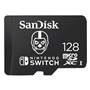 SanDisk Nintendo MicroSD UHS I Card - Fortnite Edition, Skull Trooper, 128 GB