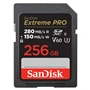 SanDisk Extreme PRO 256 GB V60 UHS-II SD cards, 280/150 MB/s,V60,C10,UHS-II