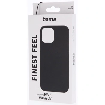 Hama Finest Feel, kryt pro Apple iPhone 14, černý