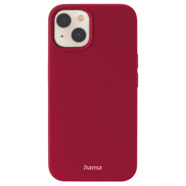 Hama MagCase Finest Feel PRO, kryt pro Apple iPhone 14, červený