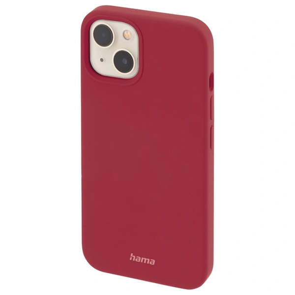 Hama MagCase Finest Feel PRO, kryt pro Apple iPhone 14, červený