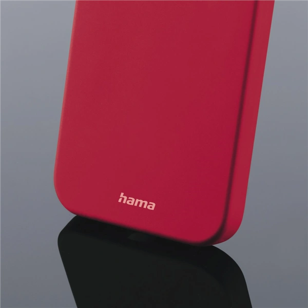 Hama MagCase Finest Feel PRO, kryt pro Apple iPhone 14, červený