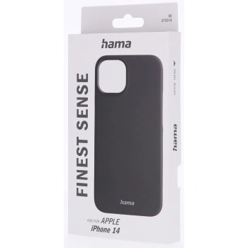 Hama Finest Sense, kryt pro Apple iPhone 14, umělá kůže, černý