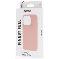 Hama Finest Feel, kryt pro Apple iPhone 14 Pro, barva nude