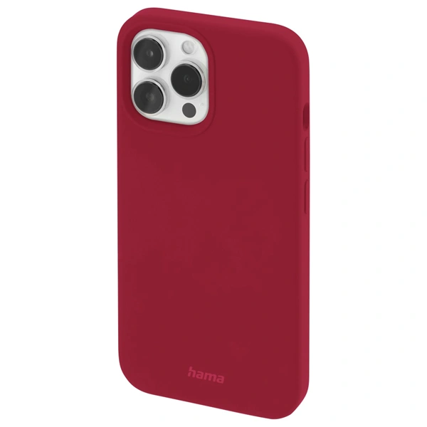 Hama MagCase Finest Feel PRO, kryt pro Apple iPhone 14 Pro, červený