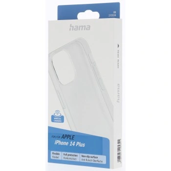 Hama Crystal Clear, kryt pro Apple iPhone 14 Plus, průhledný