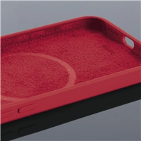 Hama MagCase Finest Feel PRO, kryt pro Apple iPhone 14 Plus, erven