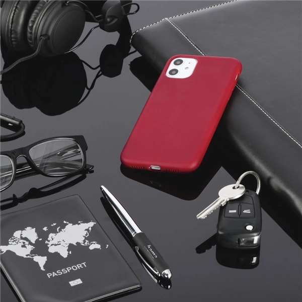 Hama MagCase Finest Feel PRO, kryt pro Apple iPhone 14 Plus, červený