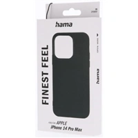 Hama Finest Feel, kryt pro Apple iPhone 14 Pro Max , černý