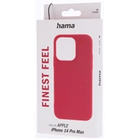 Hama Finest Feel, kryt pro Apple iPhone 14 Pro Max , červený