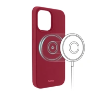 Hama MagCase Finest Feel PRO, kryt pro Apple iPhone 14 Pro Max, erven