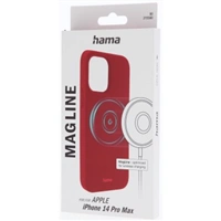 Hama MagCase Finest Feel PRO, kryt pro Apple iPhone 14 Pro Max, červený