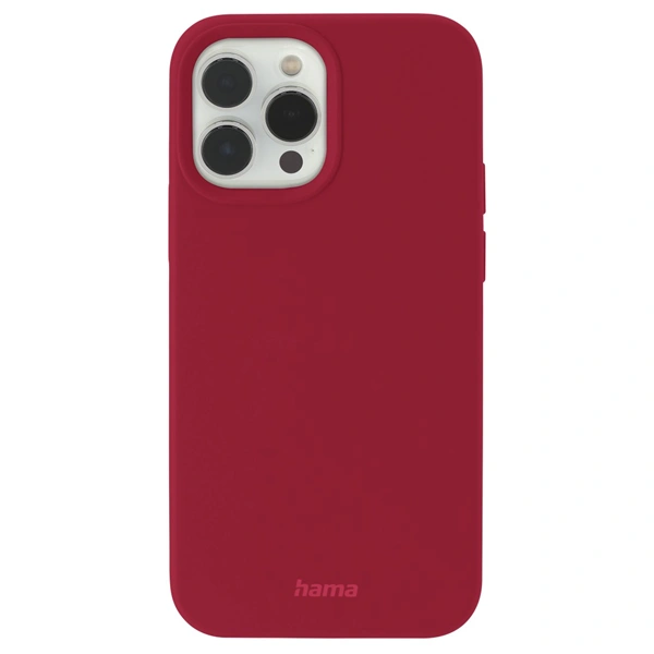 Hama MagCase Finest Feel PRO, kryt pro Apple iPhone 14 Pro Max, červený