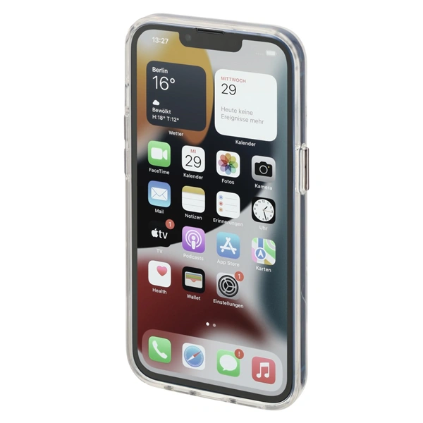 Hama MagCase Safety, kryt pro Apple iPhone 14 Pro Max, průhledný