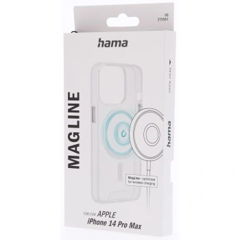 Hama MagCase Safety, kryt pro Apple iPhone 14 Pro Max, průhledný