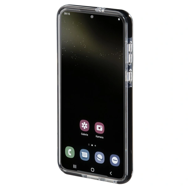 Hama Protector, kryt pro Samsung Galaxy S23, průhledný/černý