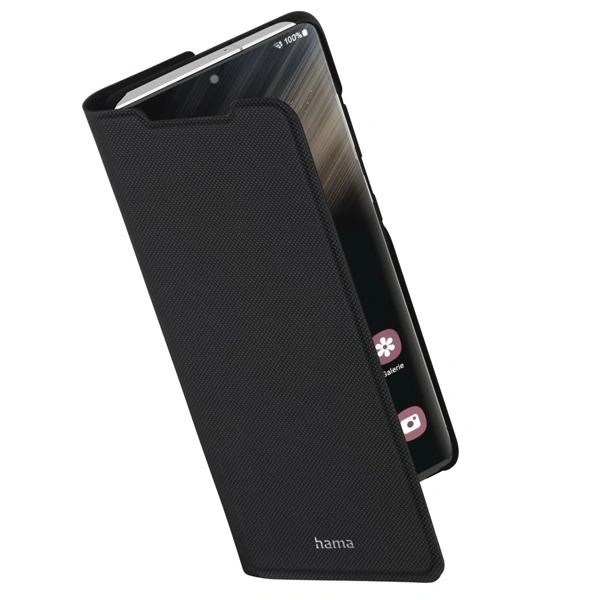 Hama Slim Pro, pouzdro-knížka pro Samsung Galaxy S23 Ultra, černé