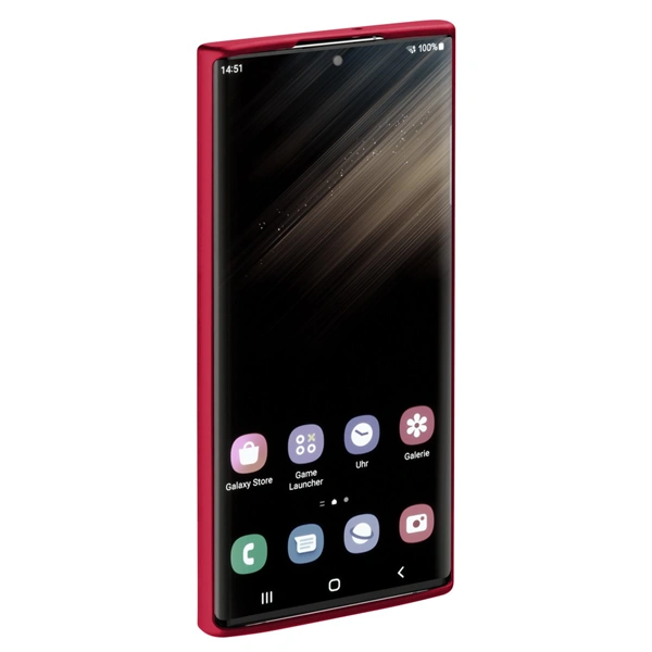 Hama Finest Feel, kryt pro Samsung Galaxy S23 Ultra, červený