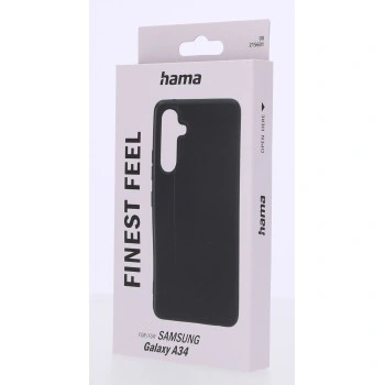 Hama Finest Feel, kryt pro Samsung Galaxy A34 5G, černý