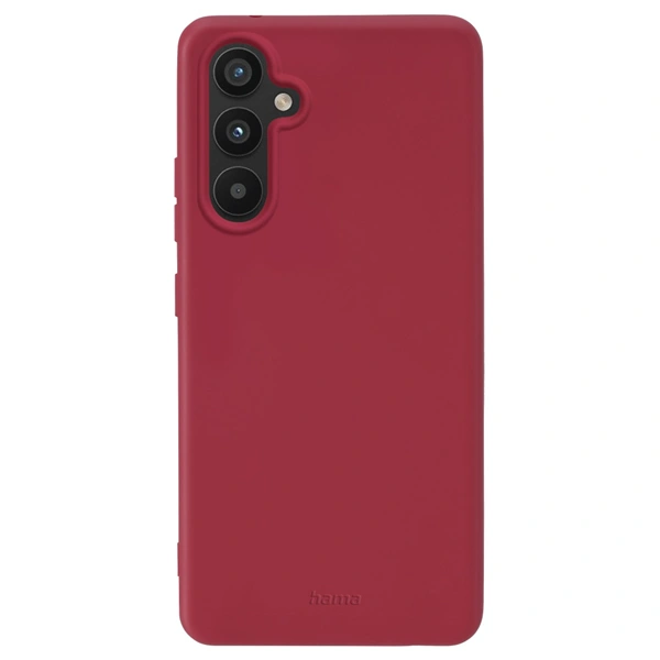 Hama Finest Feel, kryt pro Samsung Galaxy A34 5G, červený