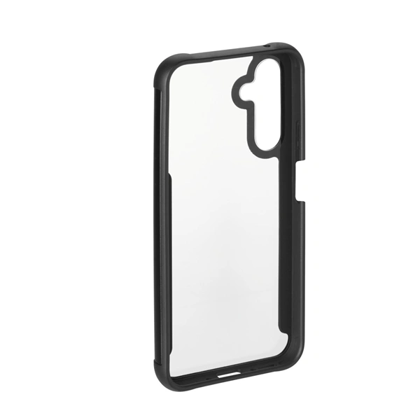 Hama Metallic Frame, kryt pro Samsung Galaxy A14 / A14 5G, průhledný/černý