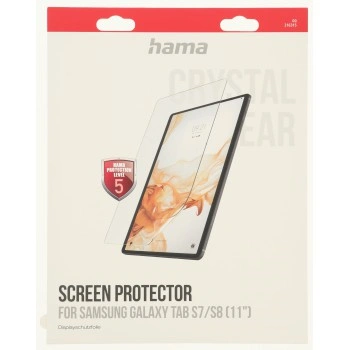 Hama Crystal Clear, ochranná fólie na displej pro Samsung Galaxy Tab S7/S8 (11")