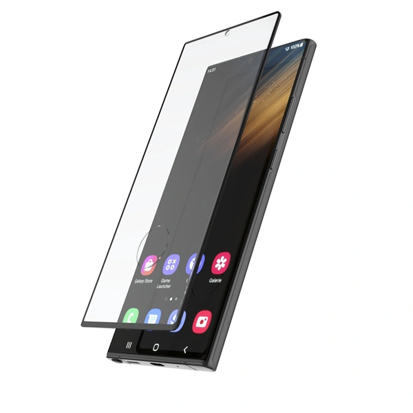 Hama 3D Full Screen, ochranné sklo na displej pro Samsung Galaxy S23 Ultra, bezpečnostní třída 7