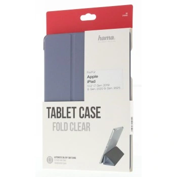 Hama Fold Clear, puzdro pro Apple iPad 10,2" (2019/2020/2021), orgovánové