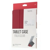 Hama Fold Clear, pouzdro pro Apple iPad 10,2" (2019/2020/2021), erven
