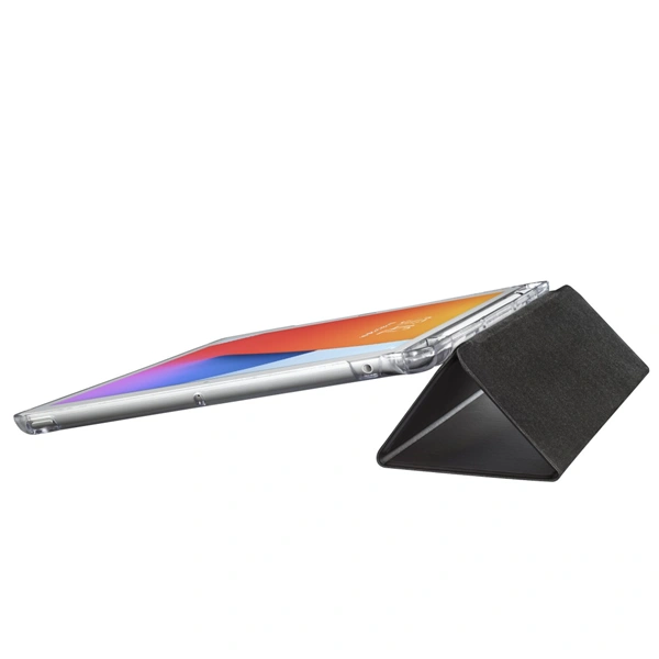 Hama Fold Clear, pouzdro pro Apple iPad 10,2" (2019/2020/2021), s přihrádkou na pero, černé