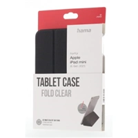 Hama Fold Clear, pouzdro pro Apple iPad mini 8.3" (6. gen. 2021), s pihrdkou na pero, ern