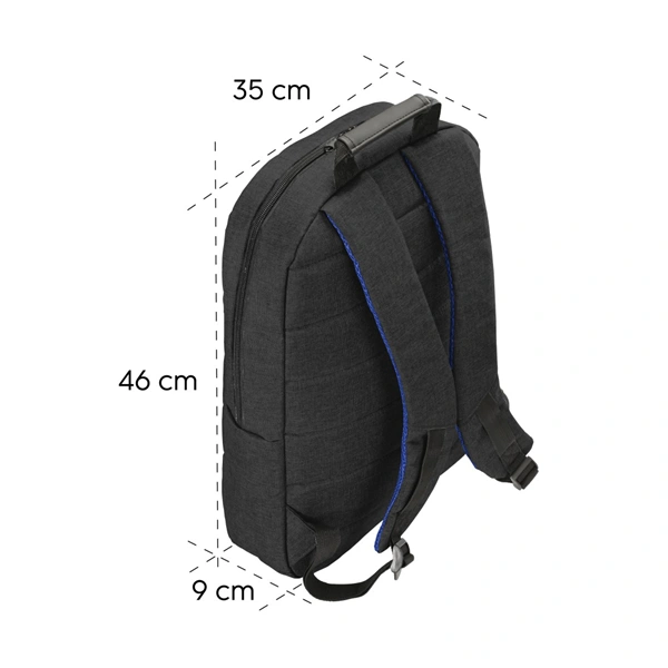 Hama Genua, batoh na notebook, do 40 cm (15,6"), černý