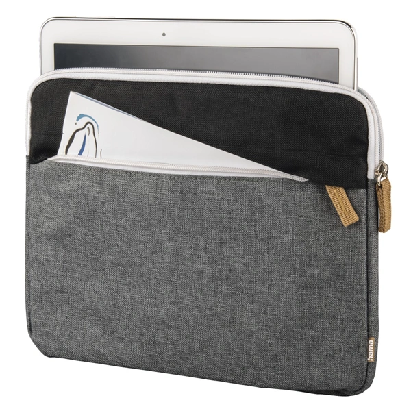 Hama Florence, obal na notebook, pro úhlopříčkou do 28 cm (11"), černý/šedý
