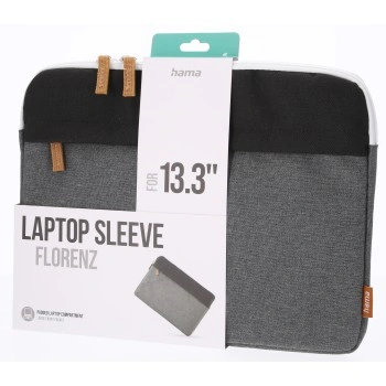 Hama Florence, obal na notebook, pro úhlopříčkou do 34 cm (13,3"), černý/šedý