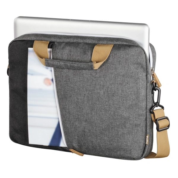 Hama Florence, brašna na notebook, pro úhlopříčkou do 34 cm (13,3"), černá/šedá